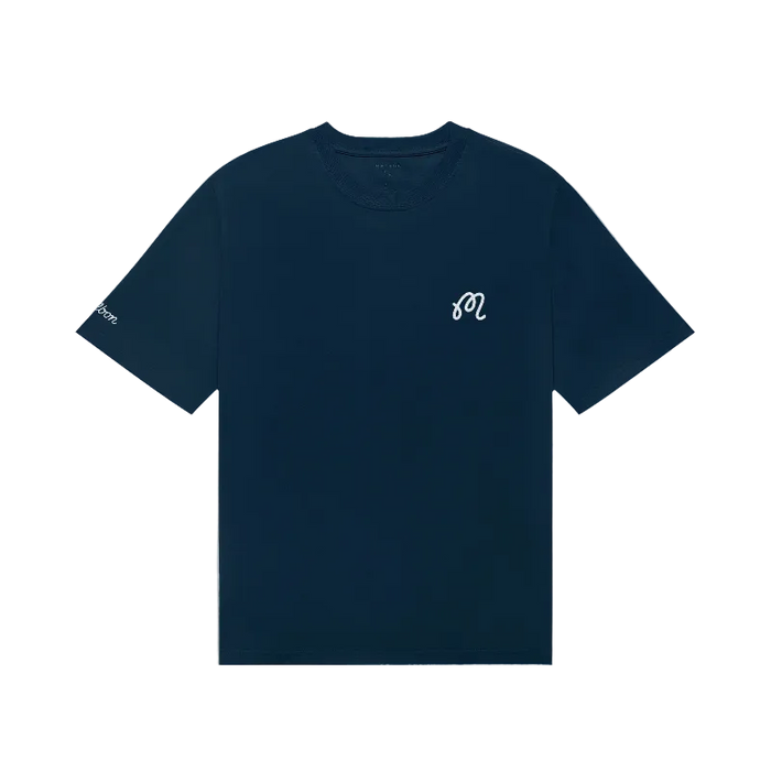 Malbon Bermuda Golf T-Shirt - Navy 