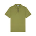 Malbon Block Placket Polo - Military Green 