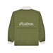 Malbon Cascade Golf Windshirt - Olivine Back View