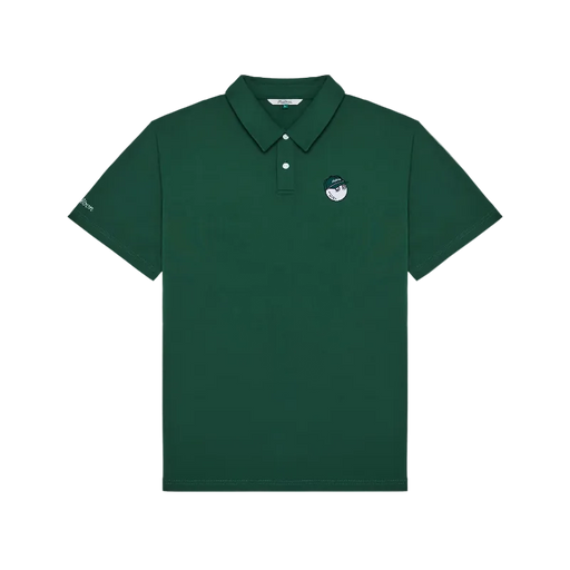 Malbon Fairway Baldwin Golf Polo - Forest 