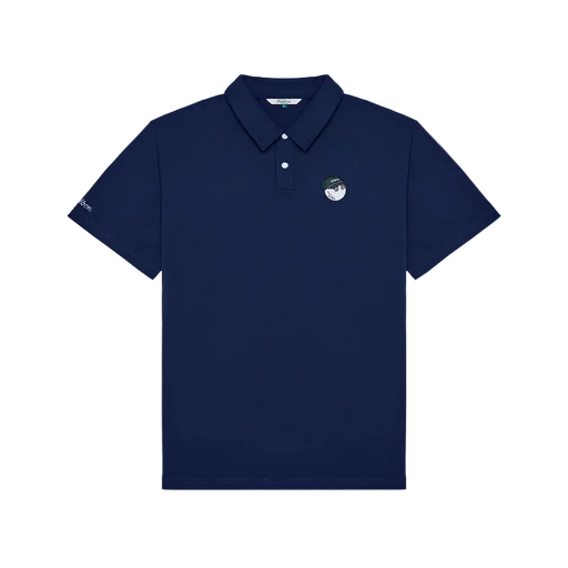 Malbon Fairway Baldwin Golf Polo - Navy 