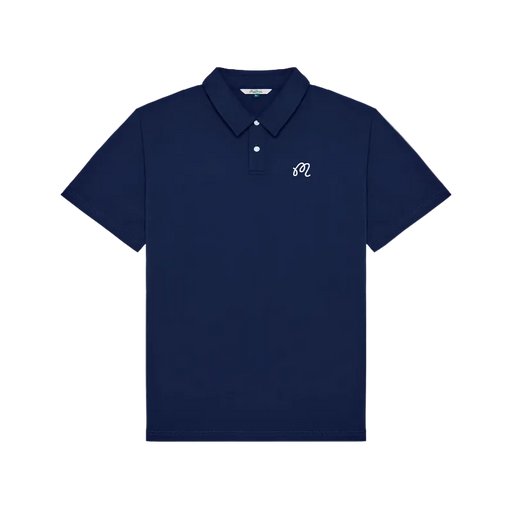 Malbon Fairway Golf Polo - Navy 