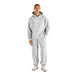 Malbon Fesque Golf Hoodie - Heather Grey Front View