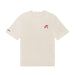 Malbon Bermuda Benchmark Golf T-Shirt - Ivory Front View