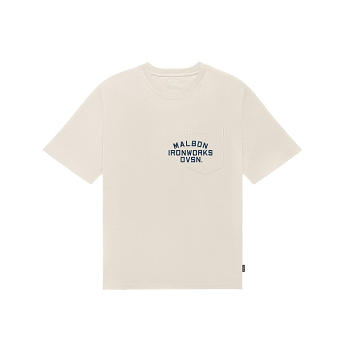 Malbon Vista Ironworks Golf T-Shirt - Ivory 