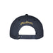 Malbon M Script Golf Snapback - Blueberry Back View