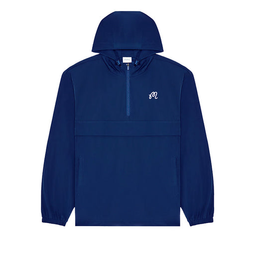 Malbon Ridge Anorak Golf Pullover - Navy  
