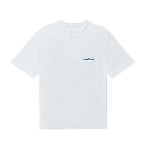 Malbon Vista Repair Golf T-Shirt - White 