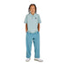 Malbon Junior Cooper Bucket Golf Polo - Sky Blue 
