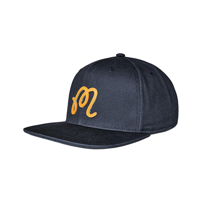 Malbon M Script Golf Snapback