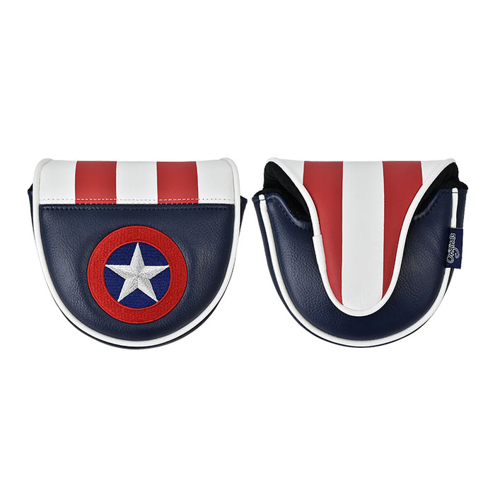 Captain USA Mallet Putter Headcover