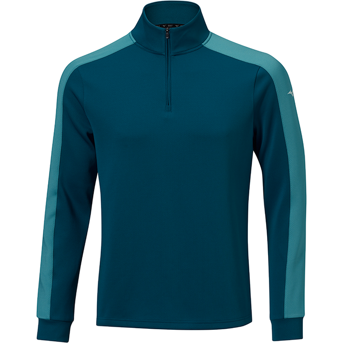 Mizuno Elevated Warm 1/4 Zip Golf Pullover - Sailor Blue