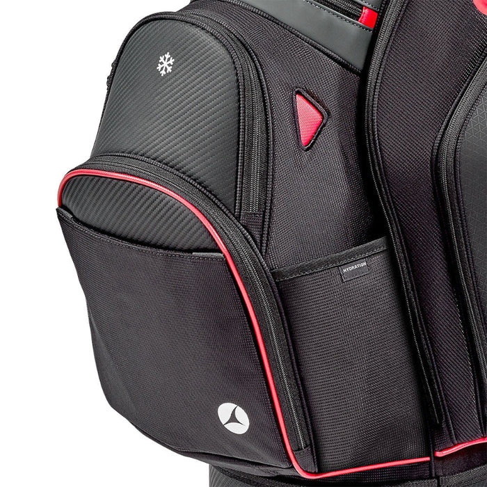 Motocaddy Pro Series Golf Cart Bag - Black/Red