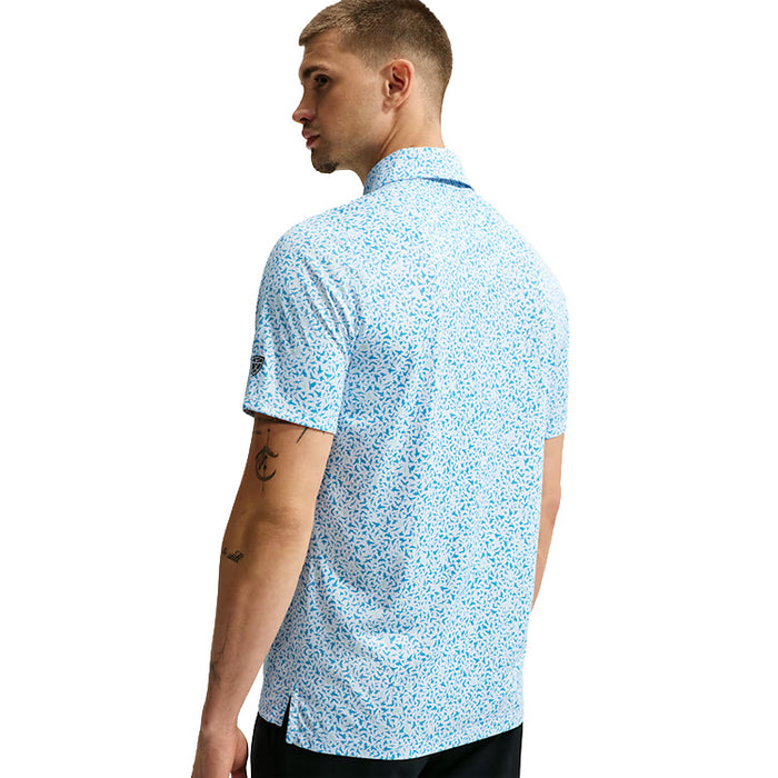 Nike Par Dri-FIT Microprint Birds Golf Polo