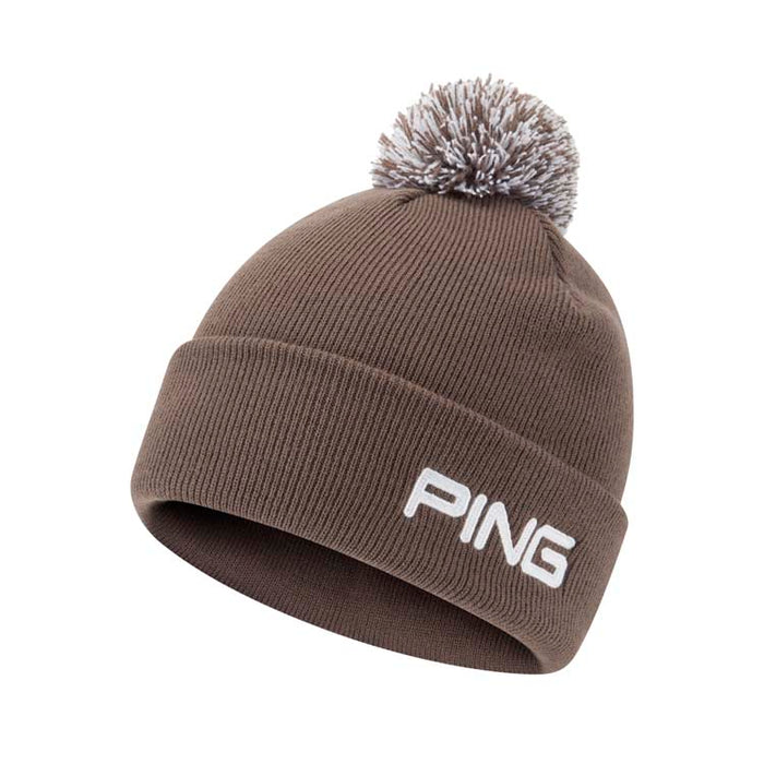PING Cresting Knit Beanie - Coffee
