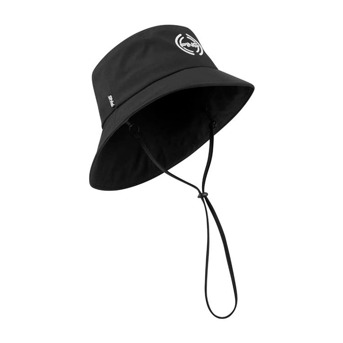 PING SensorDry Golf Bucket Hat - Black Side View