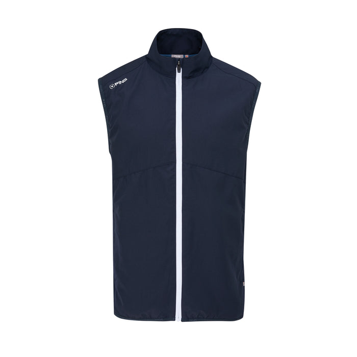 PING Ashbourne Golf Gilet - Navy/Storm Cloud