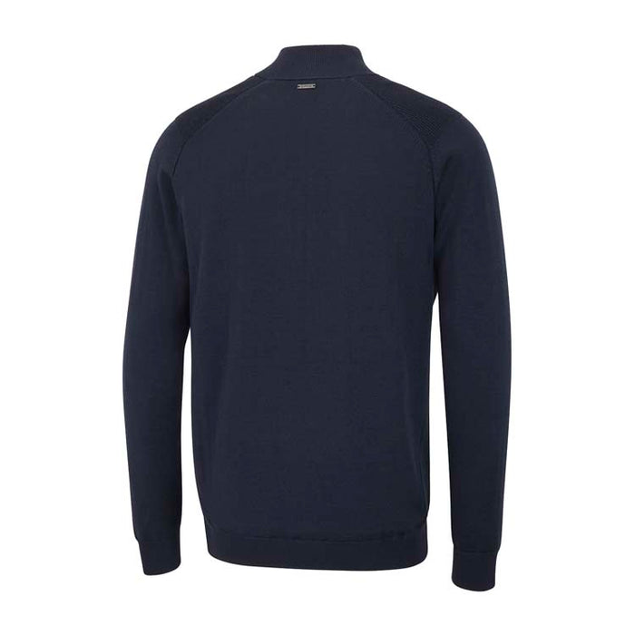PING Murphy 1/4 Zip Golf Pullover - Navy Back View