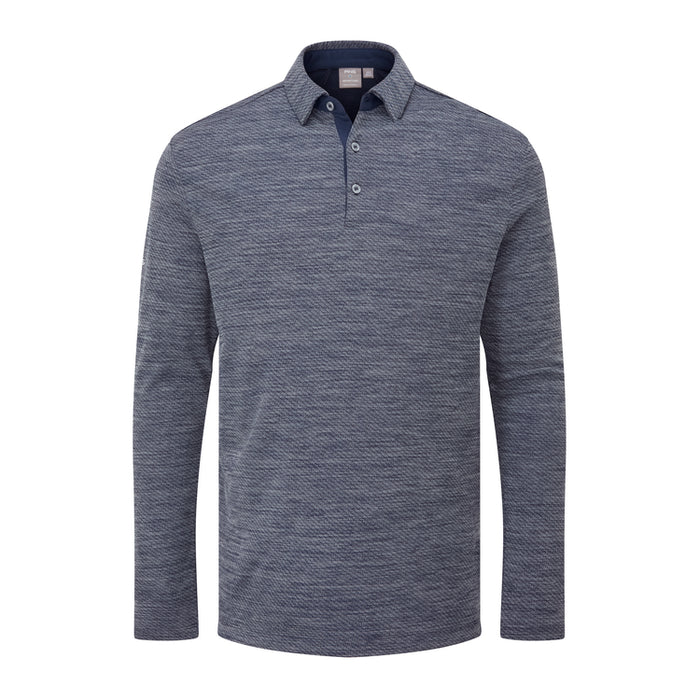 PING Creek Golf Polo - Navy Melange
