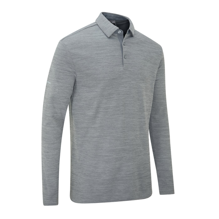 PING Creek Golf Polo - Rock Melange Side View