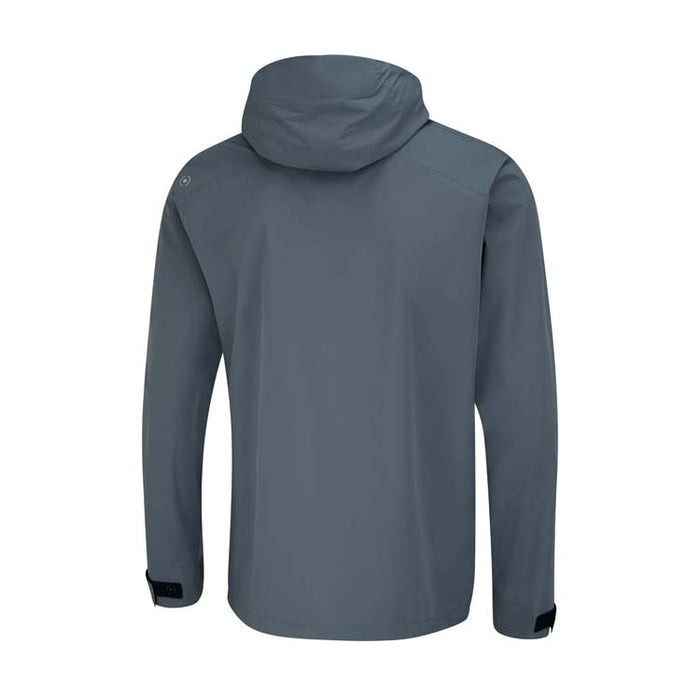 PING AquaDrive Hooded Golf Jacket - Carbon Back View 