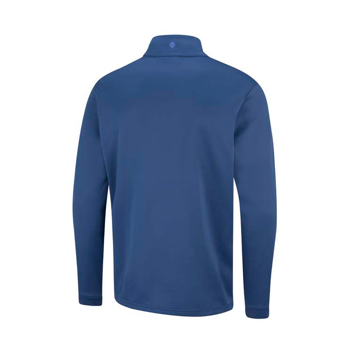 PING Ezra 1/4 Golf Pullover - Deep Sea Blue Back View 