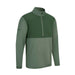 PING Ezra 1/4 Golf Pullover - Gorse Green Side View 