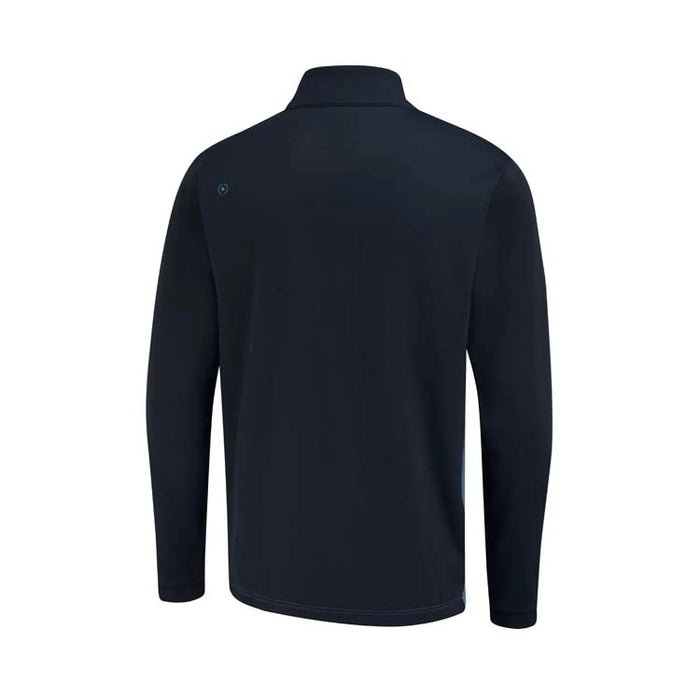 PING Reg 1/4 Zip Golf Pullover - Harbour Blue Back View 