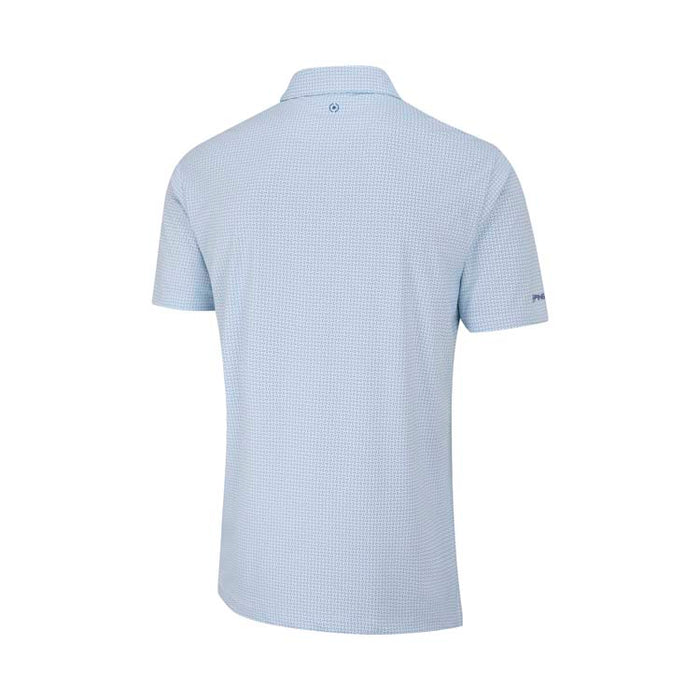 PING Gilmore Golf Polo - White Back View 