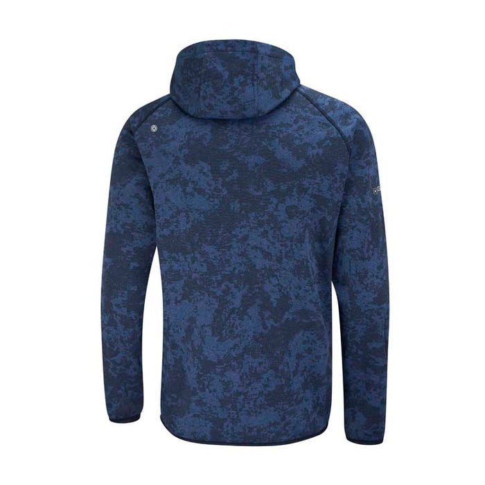 PING Saul Golf Hoodie - Deep Sea Blue Back View