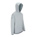 PING Saul Golf Hoodie - Silver Hood View