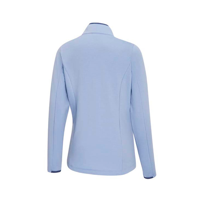 PING Ladies Abigale 1/4 Zip Golf Pullover - Viola Back View