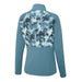 PING Ladies Clare Golf Jacket - Blue Fusion/Navy Multi Back View 
