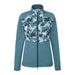 PING Ladies Clare Golf Jacket - Blue Fusion/Navy Multi 