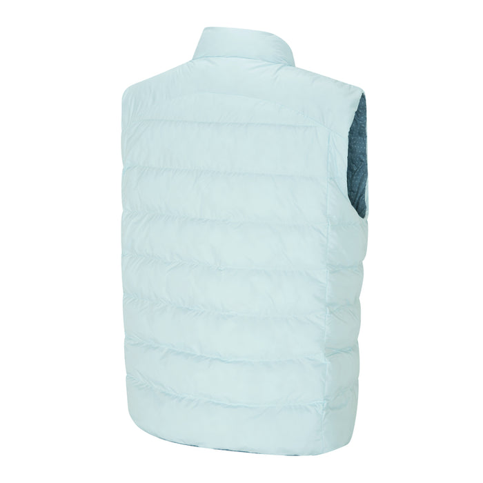 PING Ladies Samantha Reversible Golf Gilet - Opal Back View 
