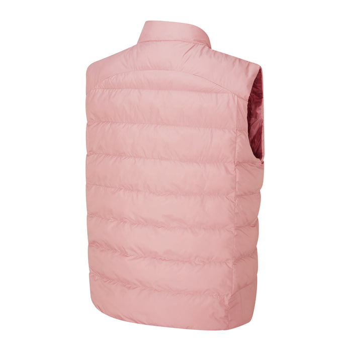 PING Ladies Samantha Reversible Golf Gilet - Quartz/Rose Back View