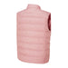 PING Ladies Samantha Reversible Golf Gilet - Quartz/Rose Back View