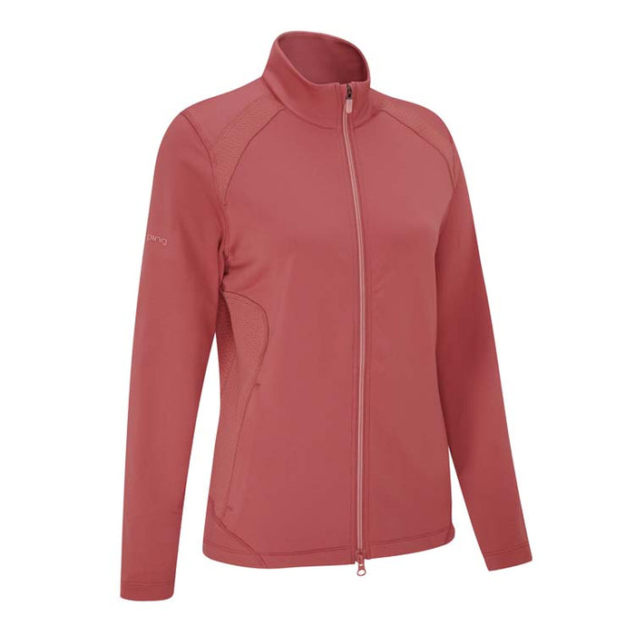 PING Ladies Eda Golf Jacket - Rose Side View
