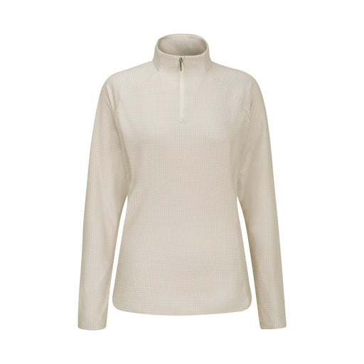 PING Ladies Jasmine 1/4 Zip Golf Pullover - Egret/Tawny 