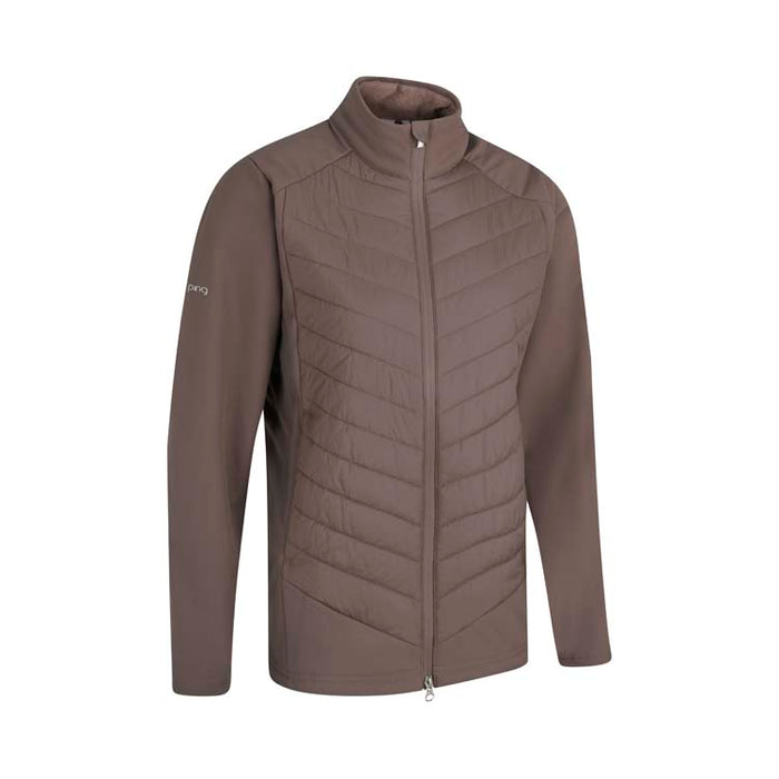 PING Ladies Ines Golf Jacket - Coffee Side View 