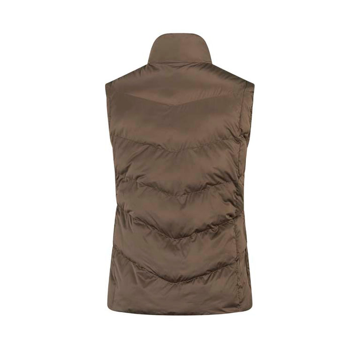 PING Ladies Annalise Golf Gilet - Coffee   Back View 