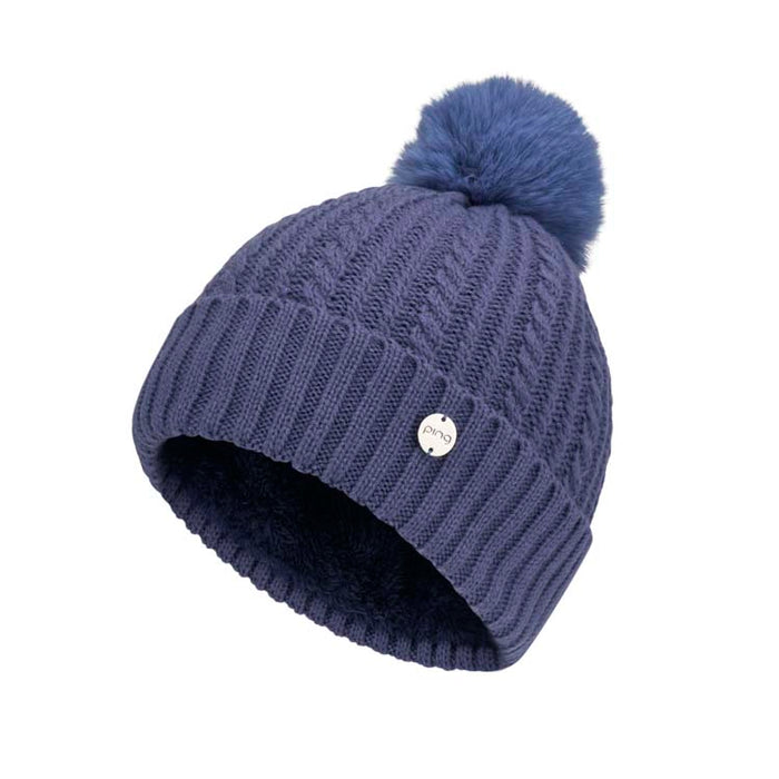 PING Ladies Beverley Golf Beanie - Blue Indigo