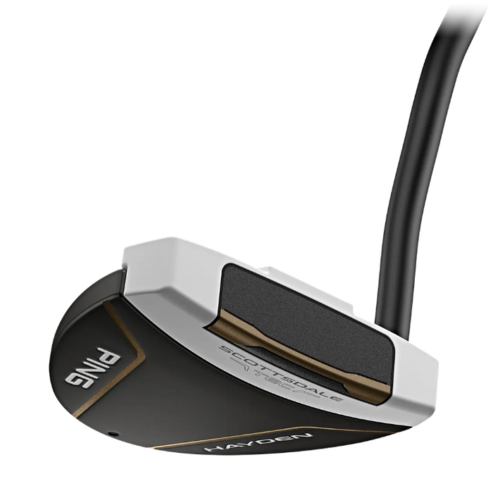 Hero shot of the PING Scottsdale Tec Hayden Golf Putter