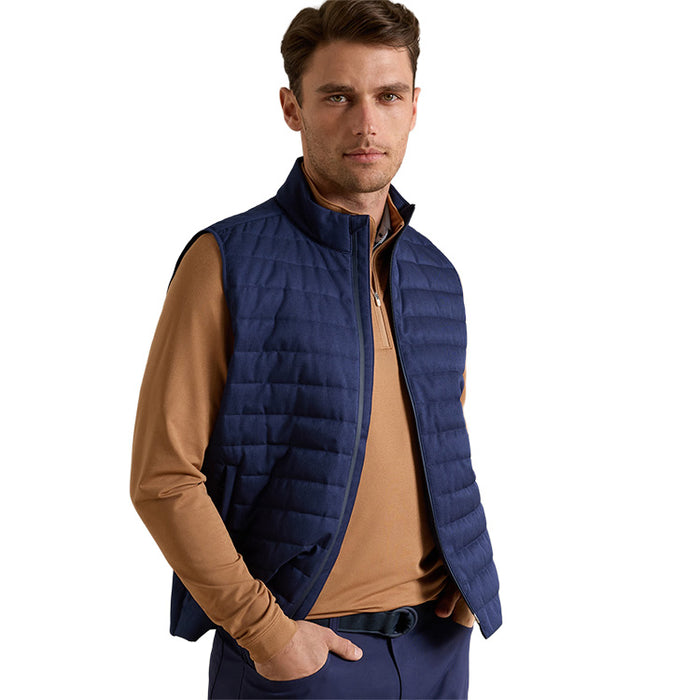 Peter Millar Parks Hybrid Golf Gilet - Navy 