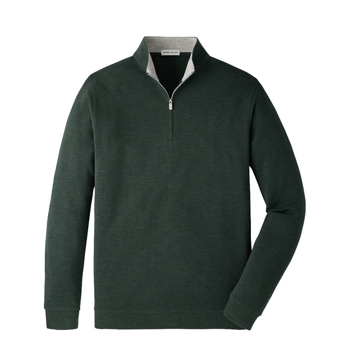 Peter Millar Crown Comfort 1/4 Zip Golf Pullover Pine Brook