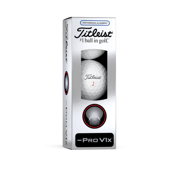 Titleist PRO V1X Left DASH Performance Alignment
