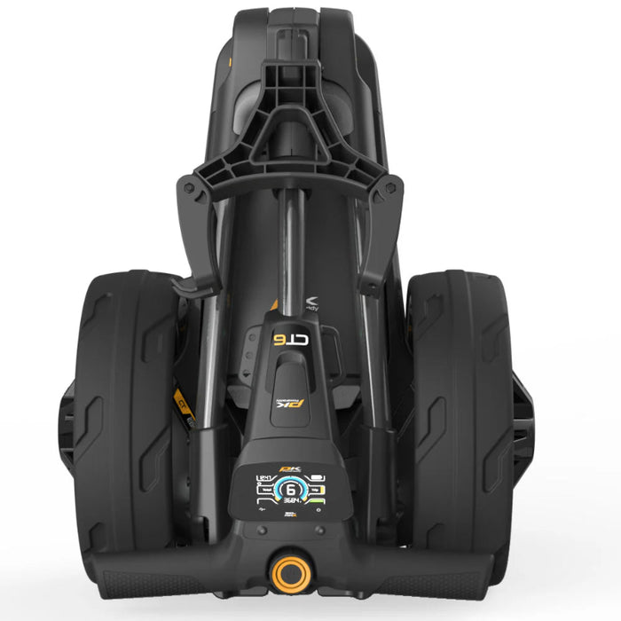 PowaKaddy CT6 EBS Electric Trolley - Gun Metal - 2025
