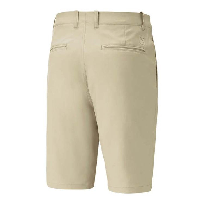 Puma Dealer 10" Golf Shorts - Alabaster Back View