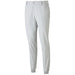 A Front view of the Puma Dealer golfer's Jogging bottoms in a ash gray colour