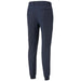 A rear view of the Puma Dealer golfer's Jogging bottoms in a deep navy colour